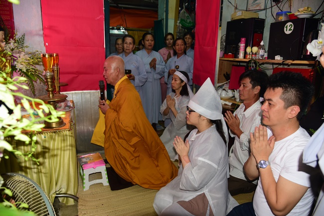 The  praying ceremony for rebirth in Cu Chi, District 1 and Hoc Mon